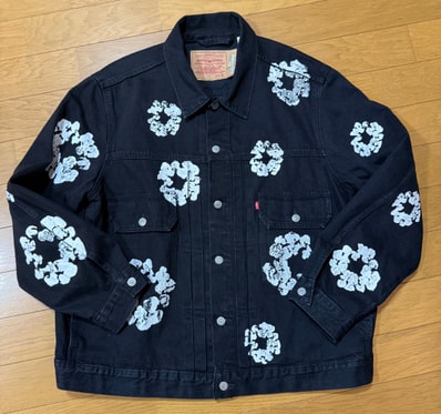LEVI'S x Denim Tears Type-2 All Over Wreath "Black"