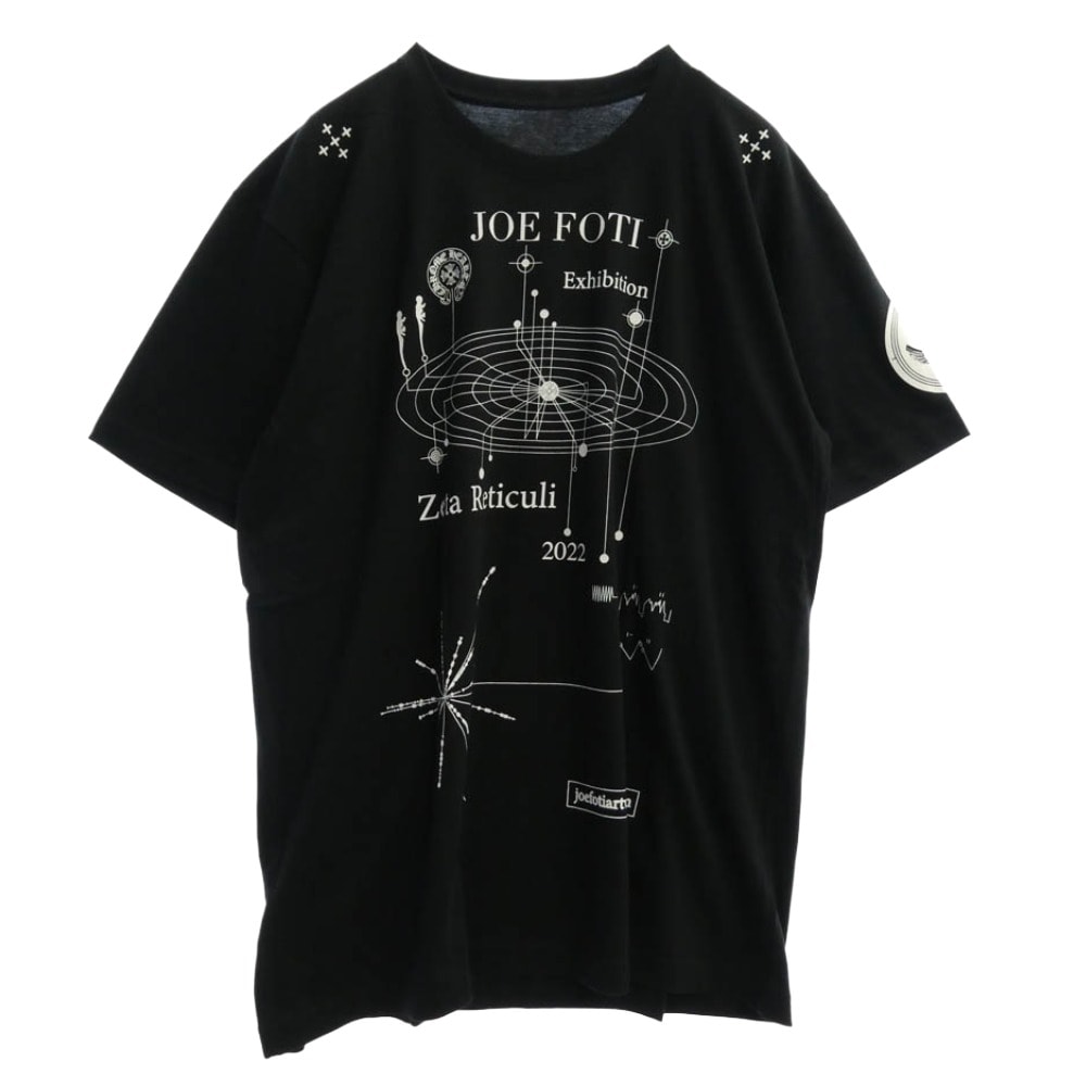 Chrome Hearts Graphic T-Shirt Joe Foti Exhibition 2022 Zeta Reticuli Exclusive "Black"