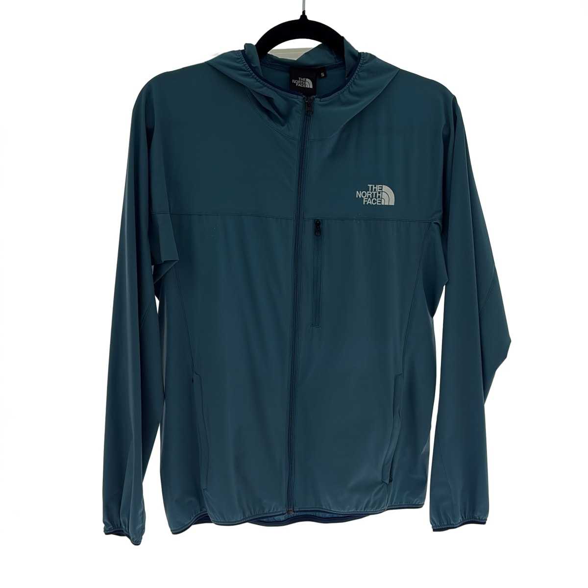 THE NORTH FACE ザノースフェイス ナイロンジャケット Sサイズ NP72105Z ダークティール x ネイビー