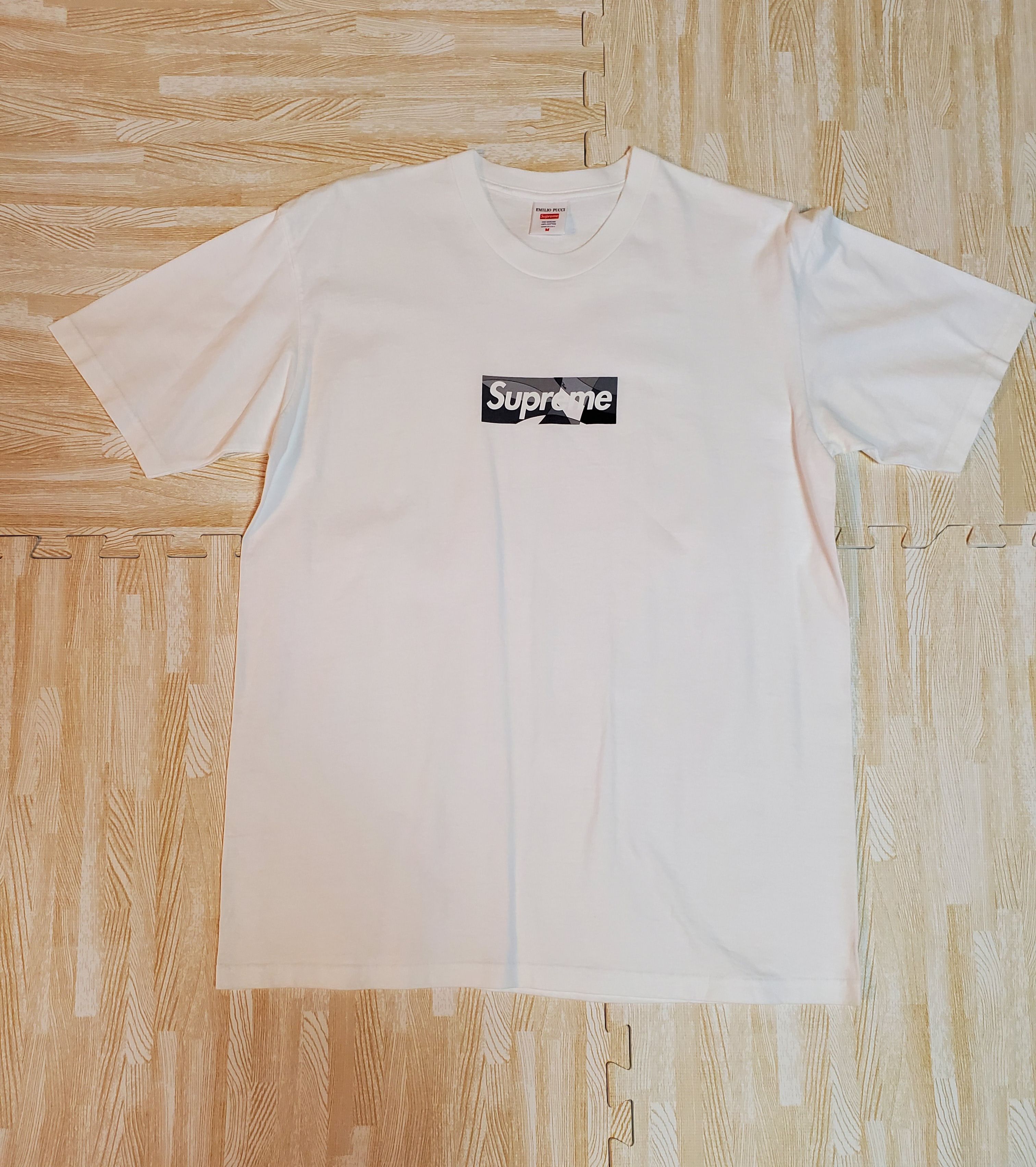 Supreme / Emilio Pucci® Box Logo Tee "White/Black"