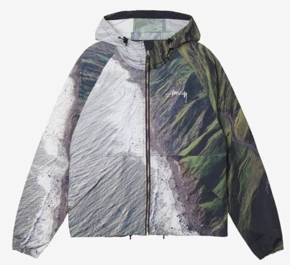 Stussy Coastline Beach Shell Jacket "Multi"