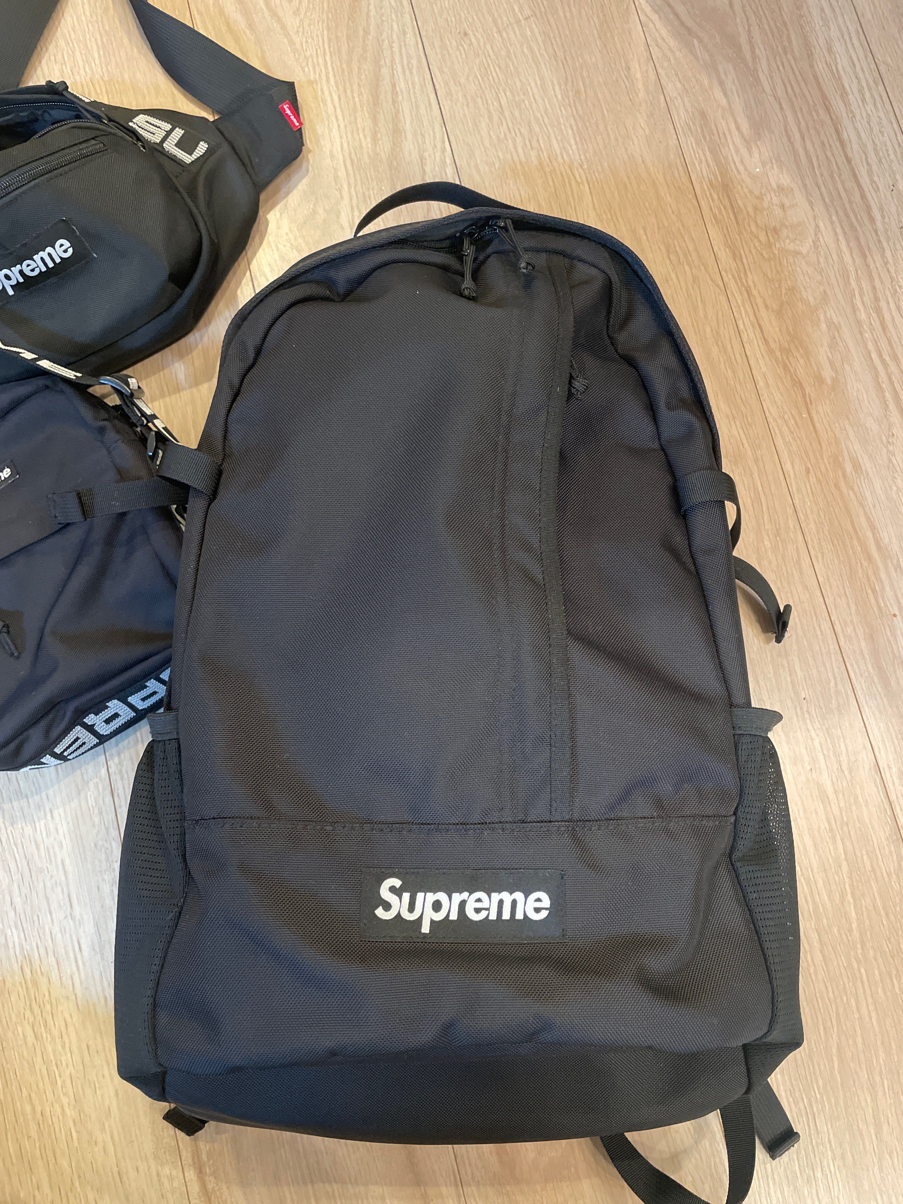 Supreme 18SS Backpack "Black"