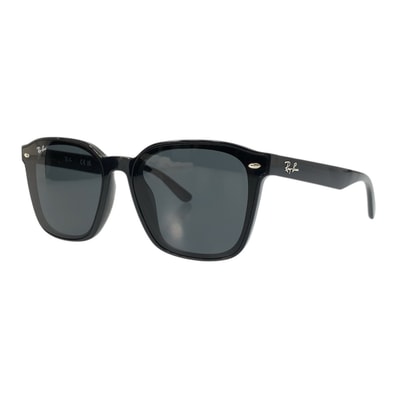 美品 Ray-Ban レイバン ブラック 黒 プラスチック サングラス 男女兼用 スクエア 506768 【中古】