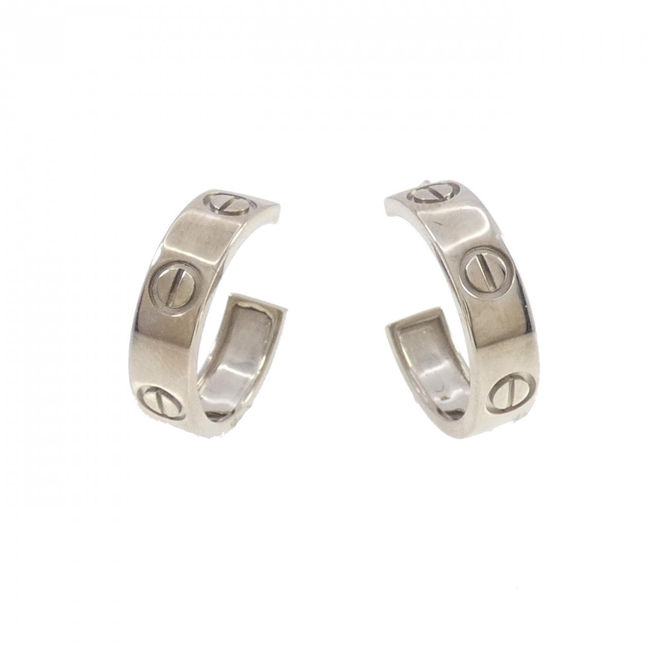 カルティエ ラブ  ピアス