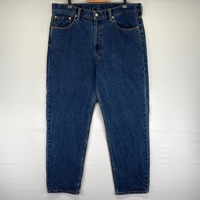 古着 リーバイス Levi's デニム パンツ Gパン 550 テーパード 5ポケット ジッパーフライ ジーンズ W38 L34 ブルー系 メンズ