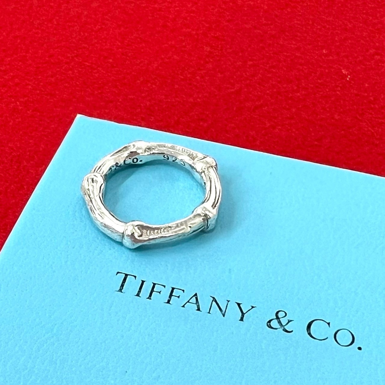 B (目立った傷や汚れなし)】TIFFANY&Co. ティファニー バンブー リング