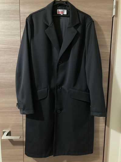 Supreme / Comme des Garçons SHIRT® Wool blend Overcoat "Black"