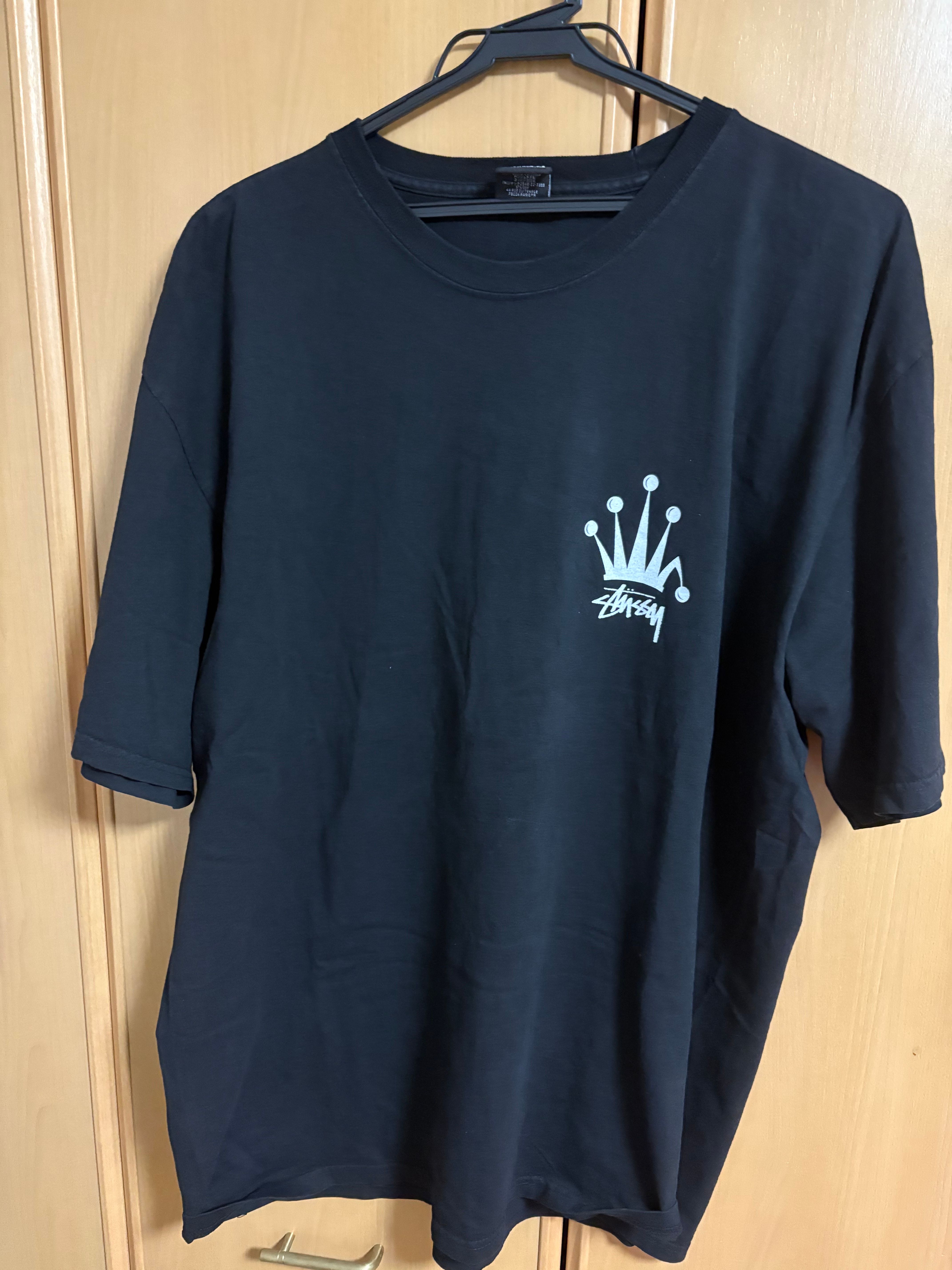 Stussy Regal Crown Tee Pigment Dyed "Black"