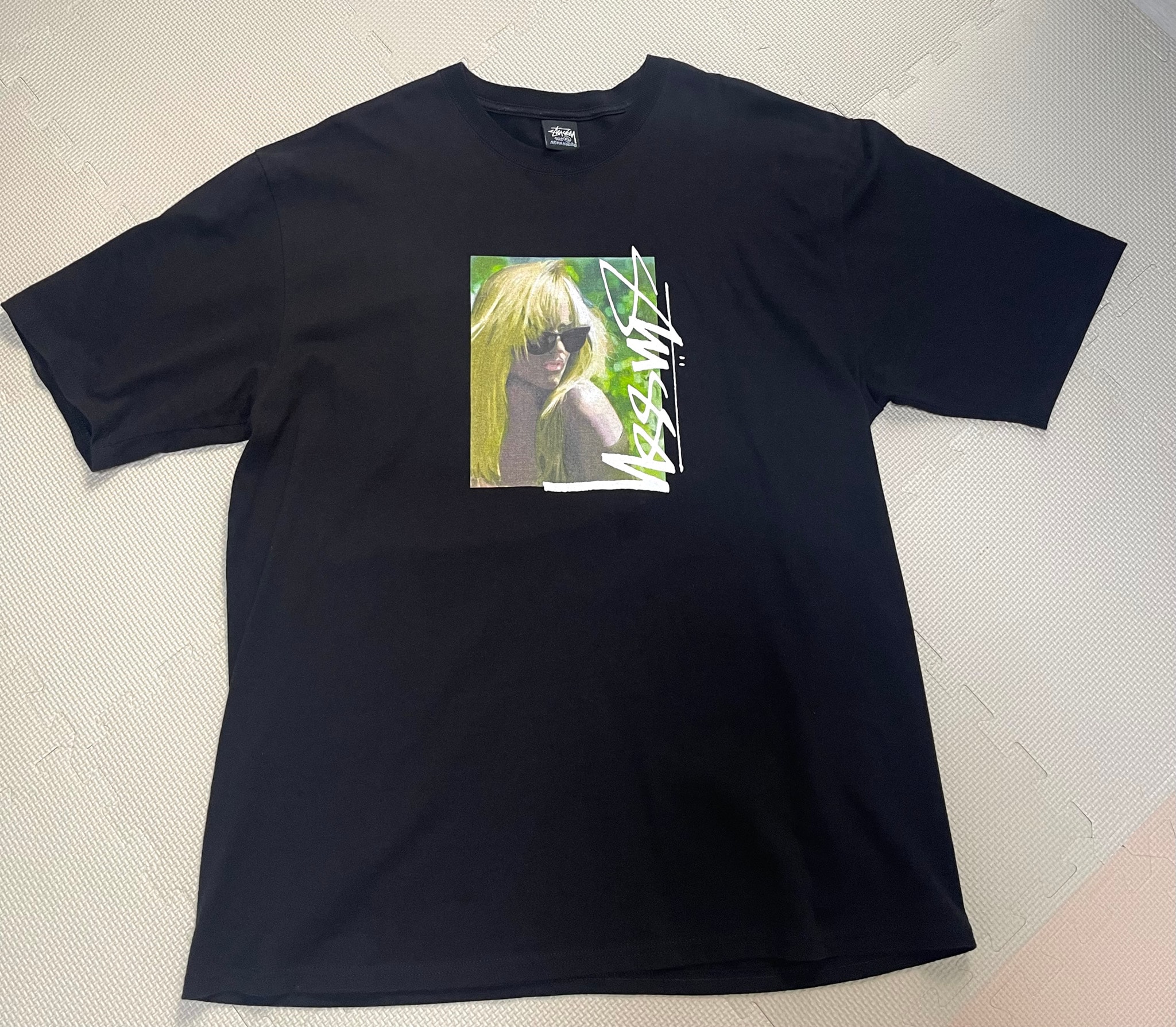 Stussy Laura Tee "Black"