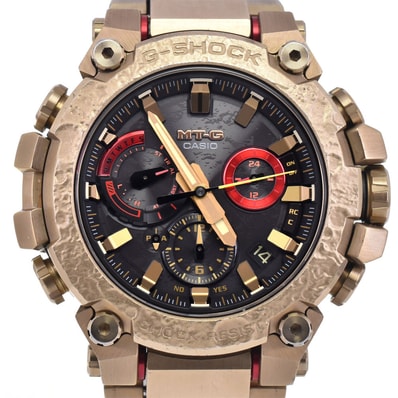 値下 カシオ CASIO MTG-B3000CX G-SHOCK MT-G 月の兎 ソーラー電波 メンズ 良品 箱・保証書付き C#146793
