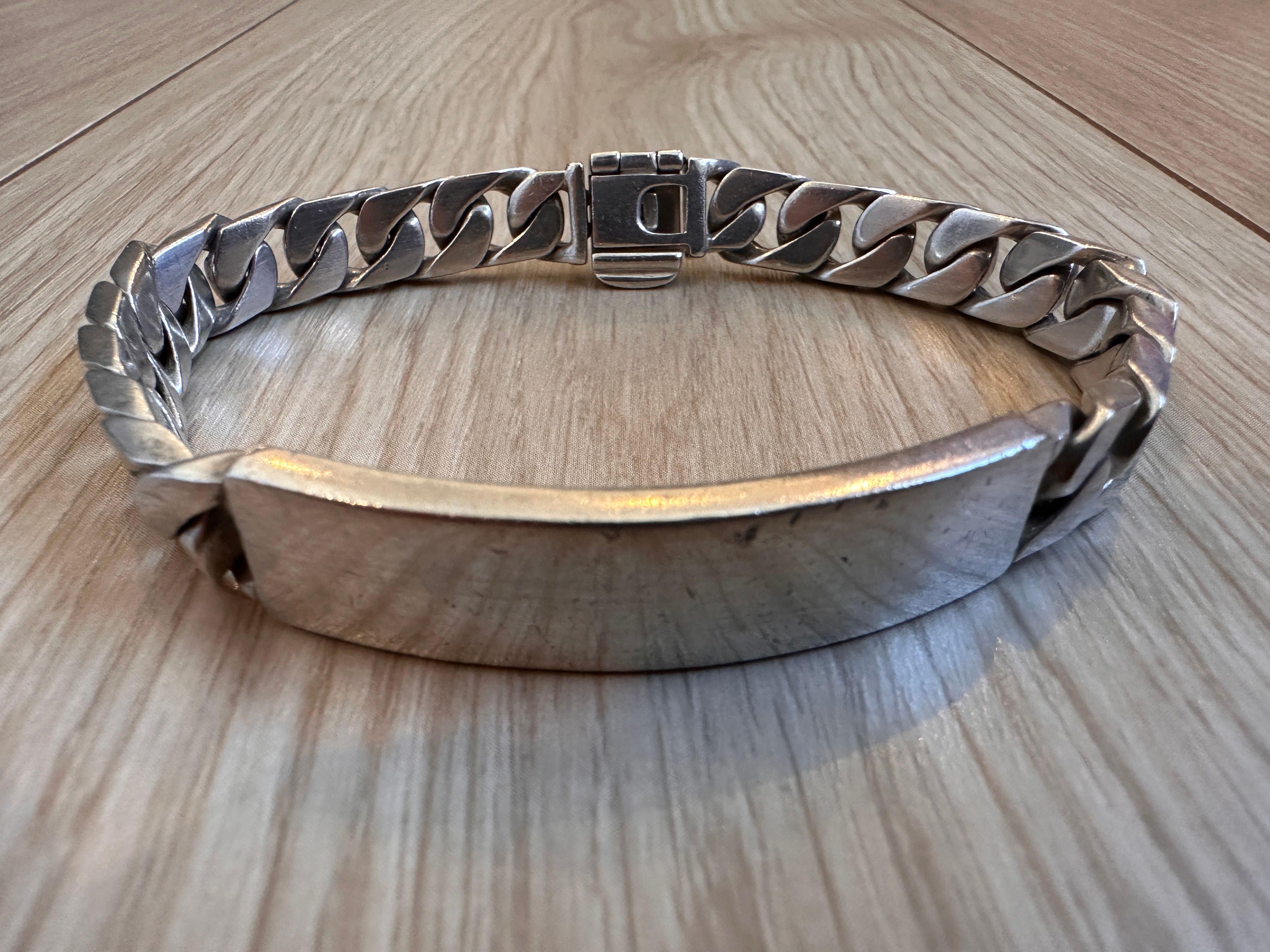 Tiffany & Co Tag plate Bracelet "Silver"