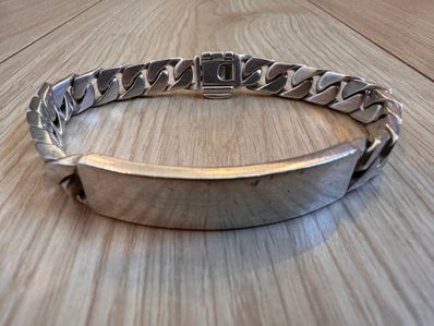 Tiffany & Co Tag plate Bracelet "Silver"