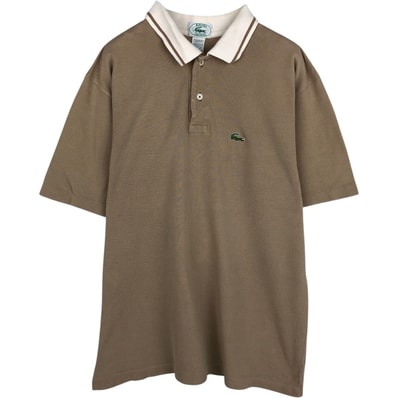 古着 80~90年代 ラコステ LACOSTE IZOD 半袖 ポロシャツ メンズL相当 ヴィンテージ/eaa635115