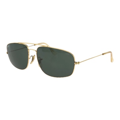 Ray-Ban レイバン ヴィンテージ ボシュロム エクスプローラー グリーン ゴールド金具 メタル サングラス 男女兼用 スクエア 603464 【中古】
