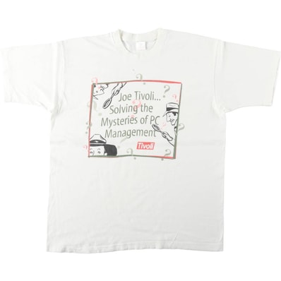 古着 90年代 フルーツオブザルーム FRUIT OF THE LOOM Tivoli Systems アドバタイジングTシャツ メンズXL相当 ヴィンテージ/eaa638274