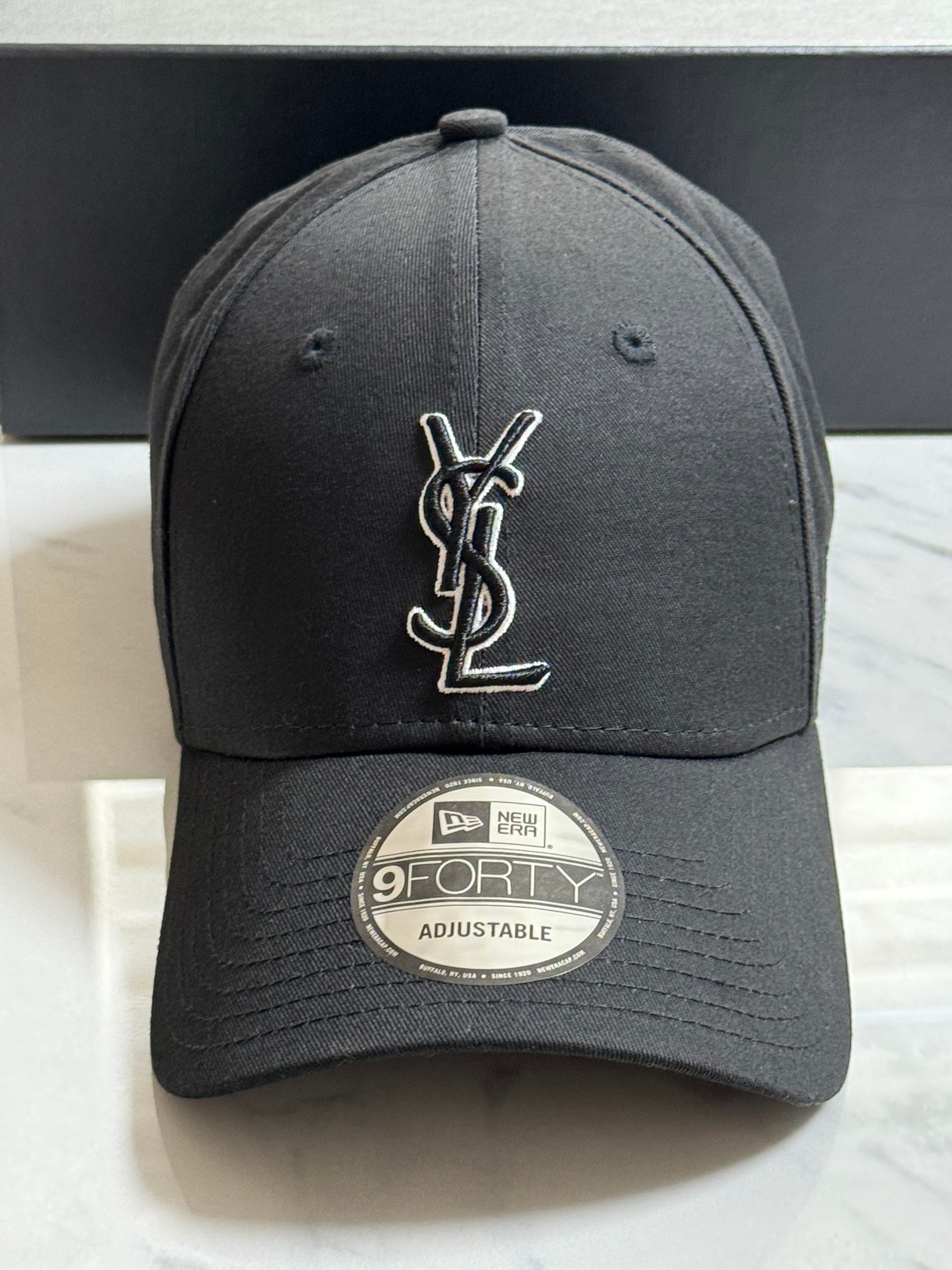 Saint Laurent x New Era YSL Monogram Cap "Black"