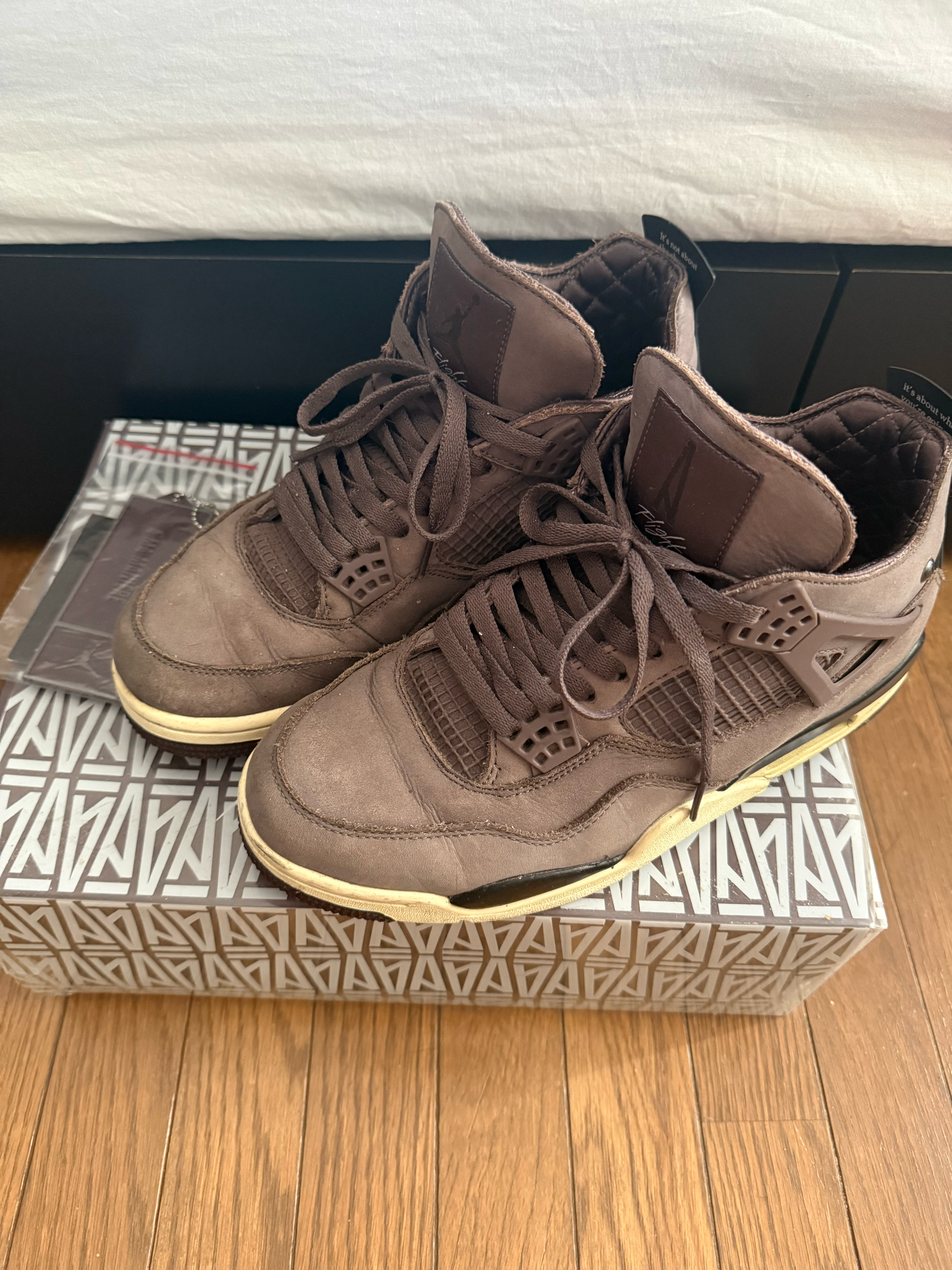 A Ma Maniere × Nike Air Jordan 4 "Violet Ore"