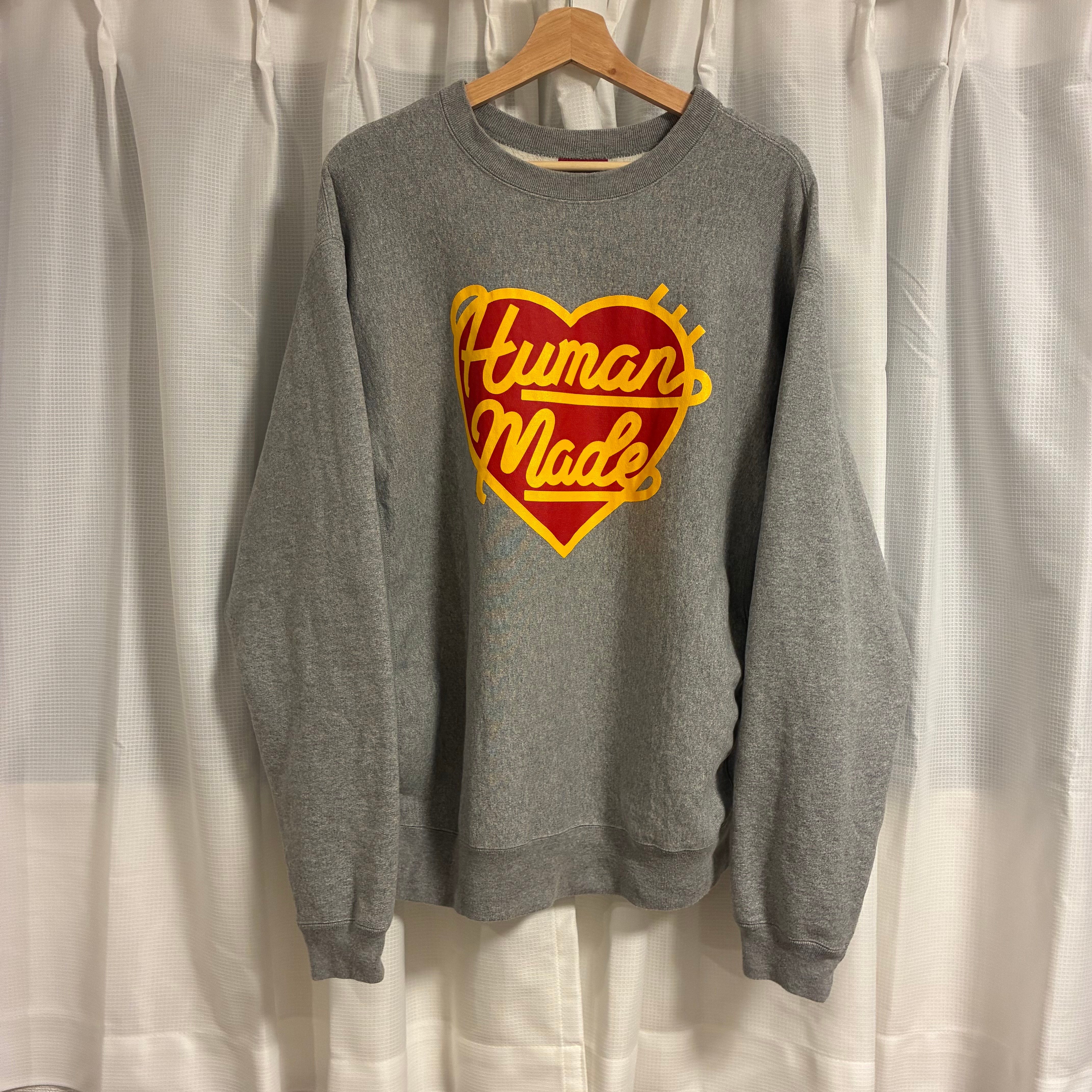 HUMAN MADE Heavyweight Sweatshirt "Gray" HM29CS016