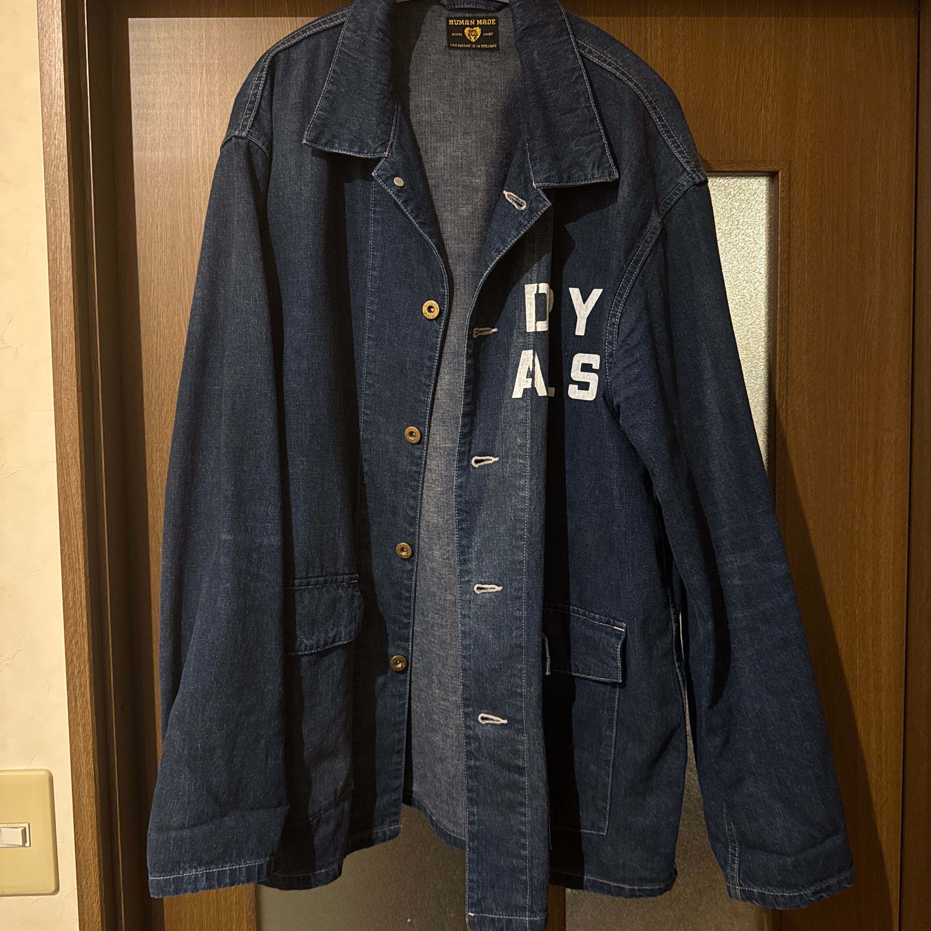 HUMAN MADE Military Denim Coverall Jacket "Indigo"