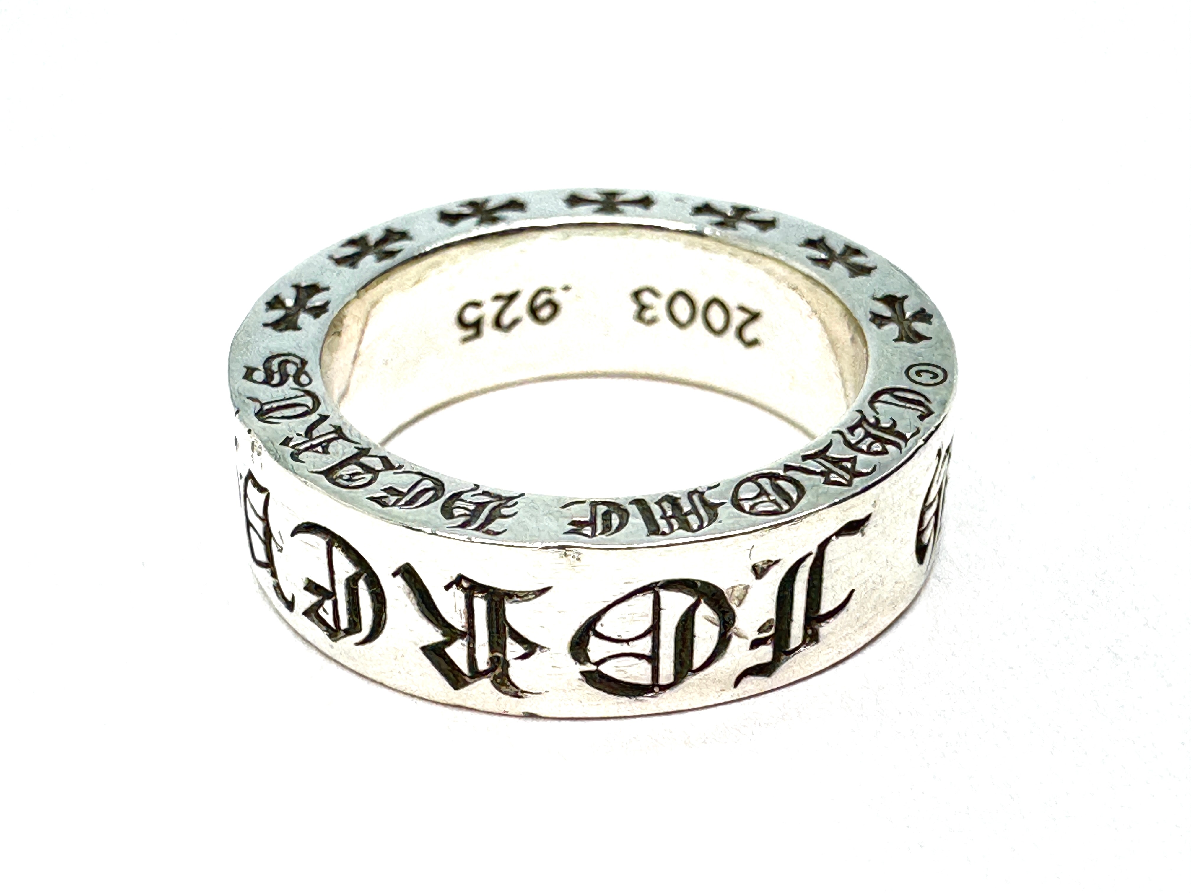 Chrome Hearts 6mm Spacer Ring FOREVER "Silver"