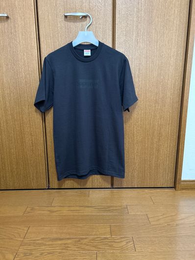 Supreme Tonal Box Logo Tee "Black"
