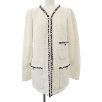 シャネル CHANEL ノーカラージャケット