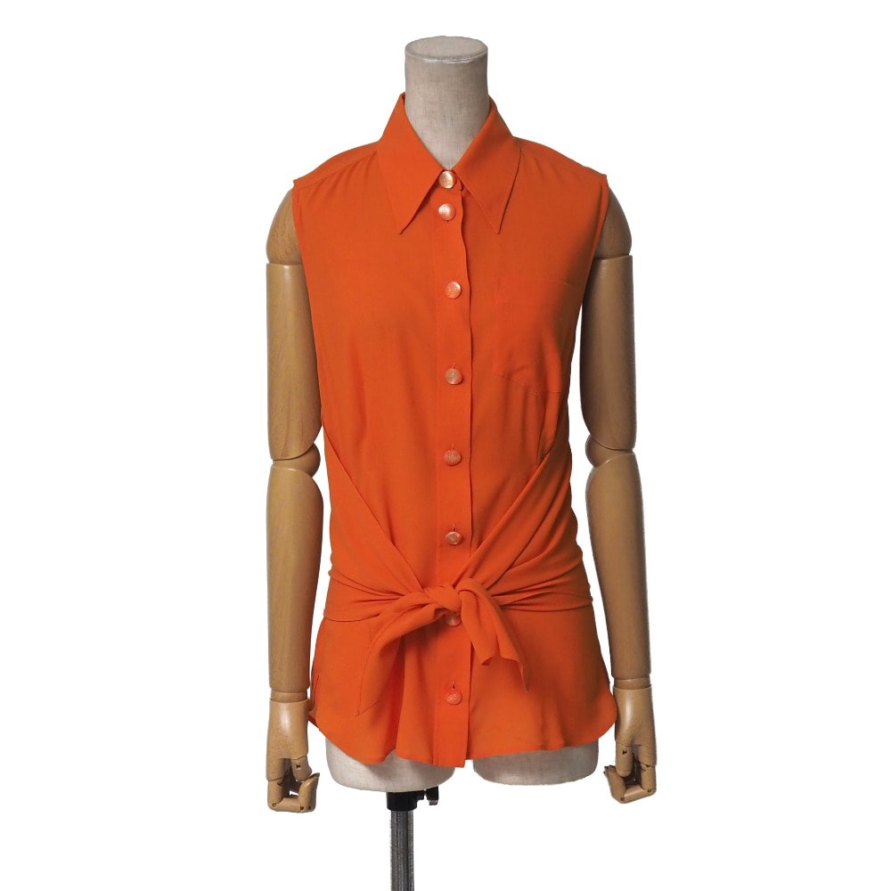 B (目立った傷や汚れなし)】HERMES エルメス ブラウス サイズ36 H