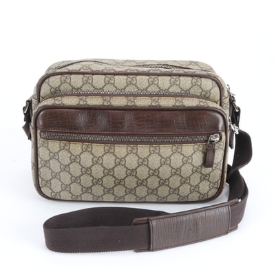 ■美品 グッチ GGスプリーム 114531 ショルダーバッグ