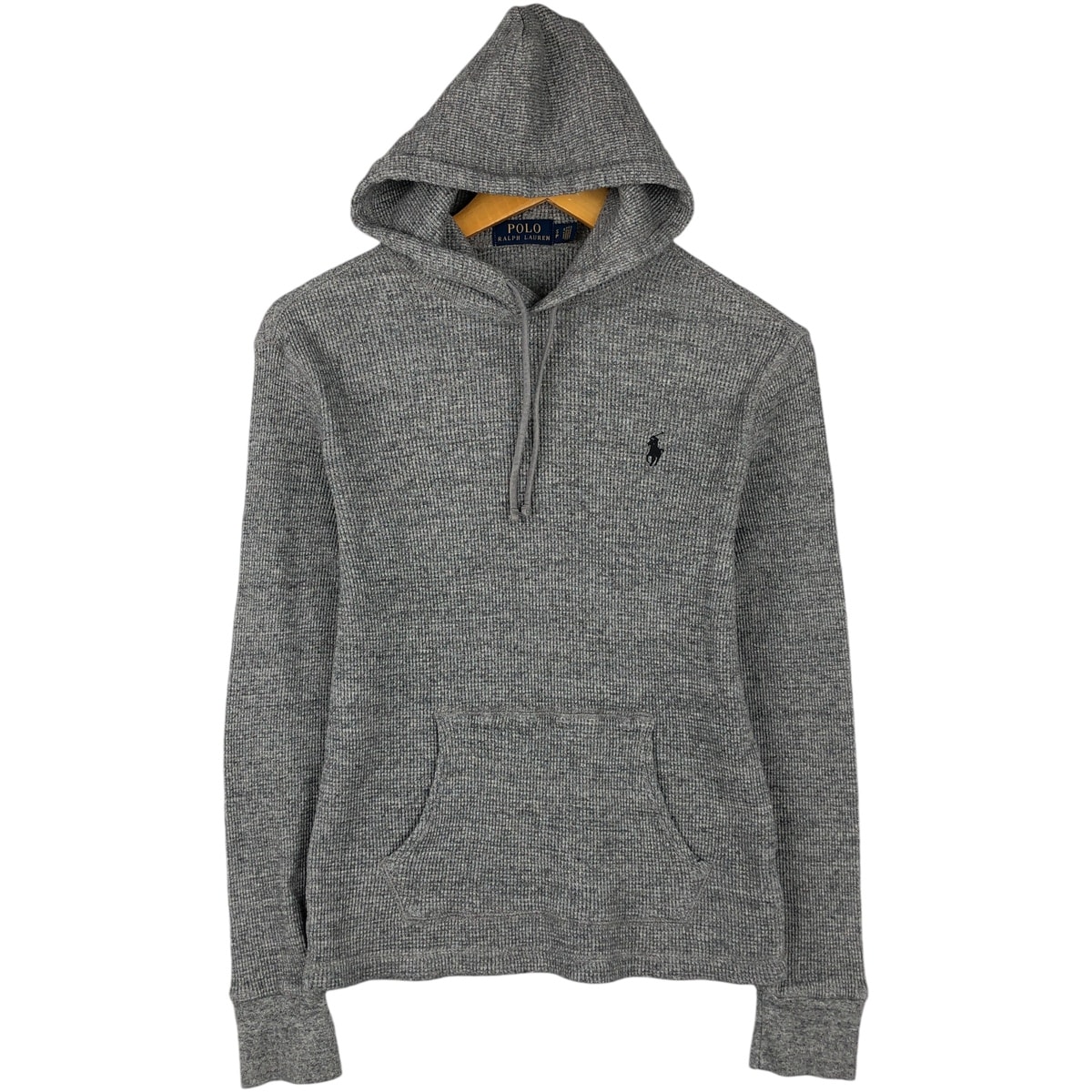 古着 ラルフローレン Ralph Lauren POLO RALPH LAUREN フード付き サーマルロンT ワッフル メンズS相当/eaa614995
