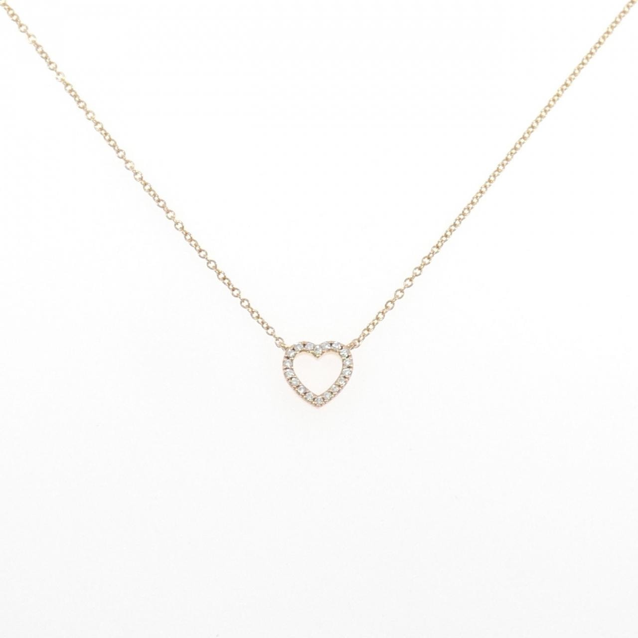 ティファニー メトロ ハート ミニ ネックレス