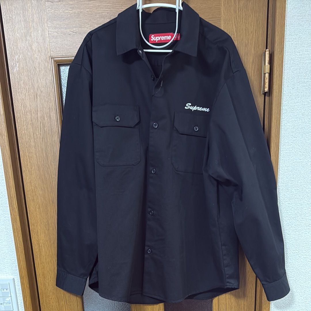 Supreme Our Lady Work Shirt "Black"