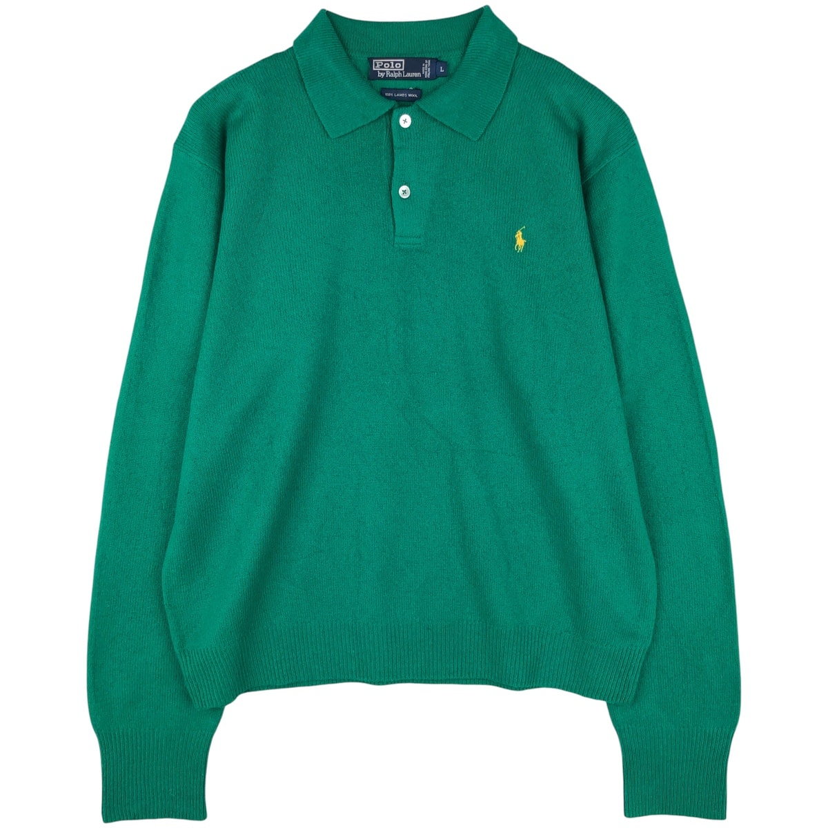 古着 ラルフローレン Ralph Lauren POLO by Ralph Lauren ポロニットセーター メンズL相当/eaa605901