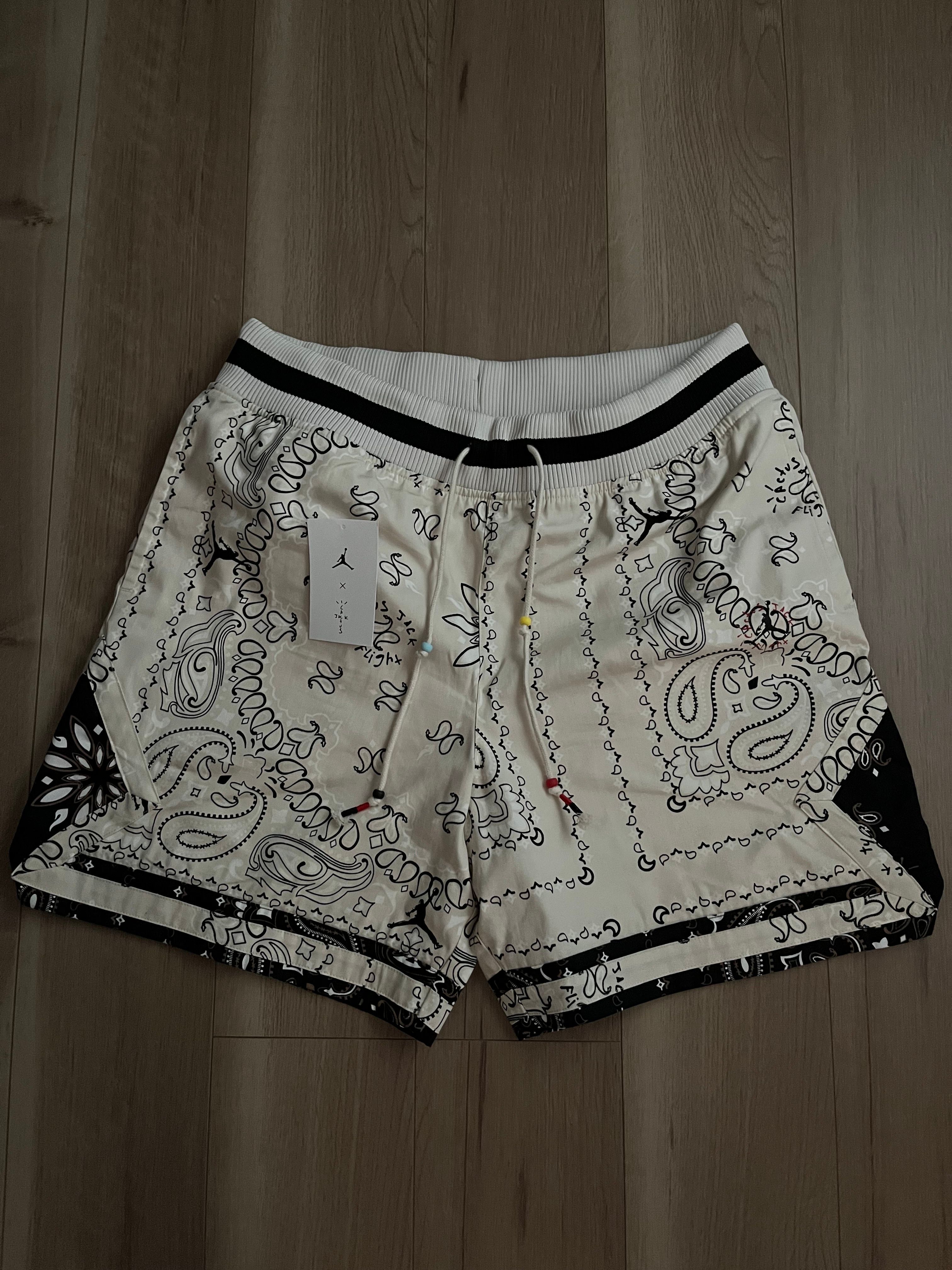 Travis Scott x Air Jordan Brand M J TS Short "Orewood/Black"