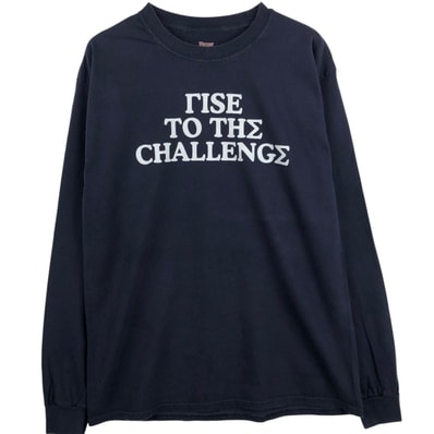 古着 ヘインズ Hanes BEEFY-T ロングTシャツ ロンT メンズL相当 アドバタイジング/eaa681250