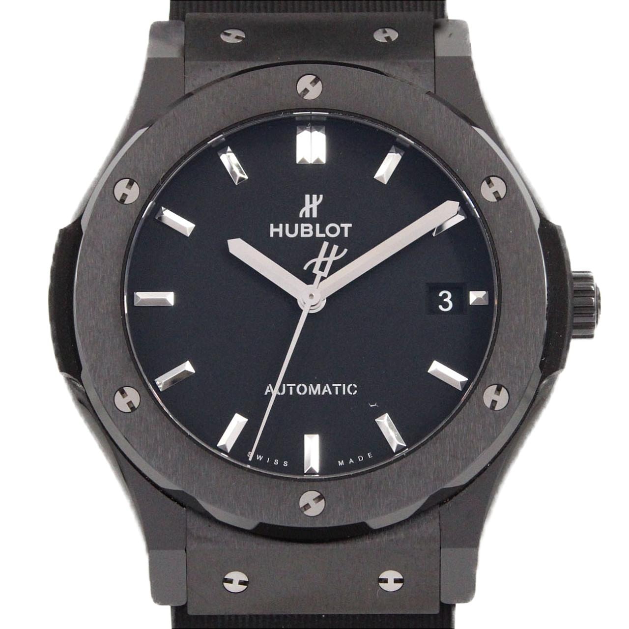 ウブロ クラシックフュージョンブラックマジック 511.CM.1171.RX セラミック 自動巻