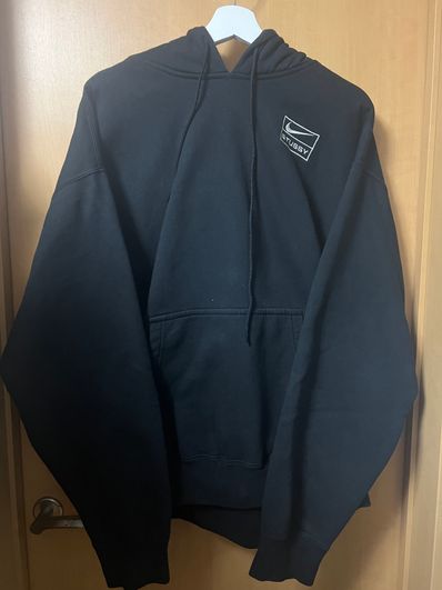 Stussy × Nike NRG Washed Hoodie (US Size) "Black" DN4028-010