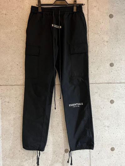 FEAR OF GOD ESSENTIALS Nylon Cargo Pants "Black"