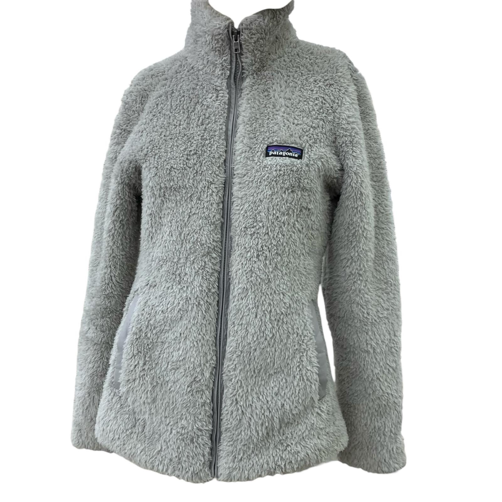186005 patagonia パタゴニア フリース ジャケット ロスガトス XS グレー レディース