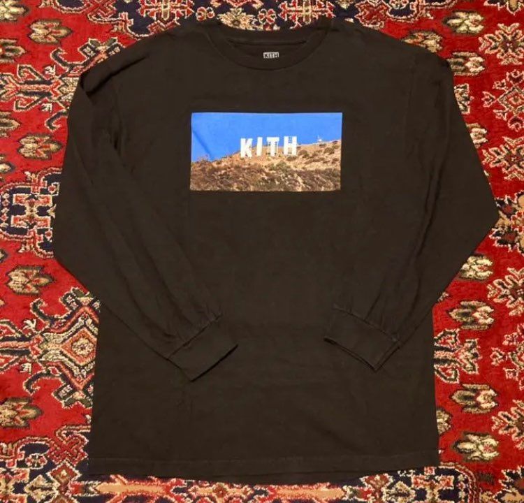 Kith HOLLYWOOD L/S TEE "Black"