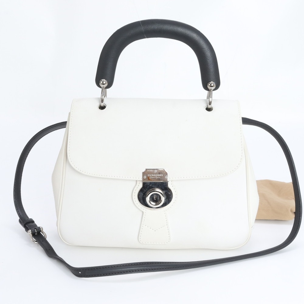 ■美品 バーバリー ショルダーバッグ レザー