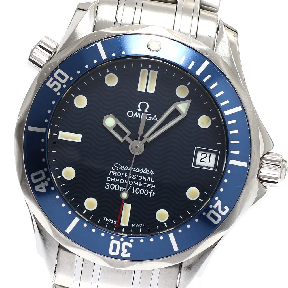 オメガ シーマスター300 デイト 2551.80 ボーイズ 【中古】