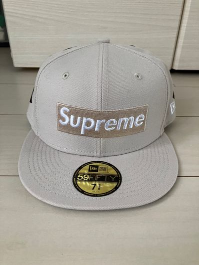 Supreme / New York Yankees Box Logo New Era "Tan"
