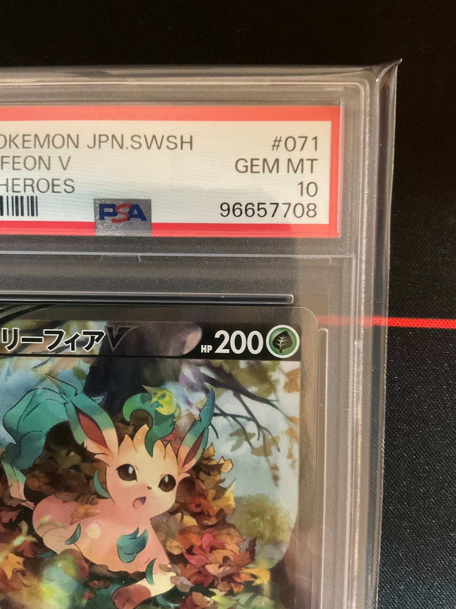 PSA10】リーフィアV SR(SA) イーブイヒーローズ 2枚 PSA10 PSA10】リーフィアV SR(SA) イーブイヒーローズ 2枚 PSA10