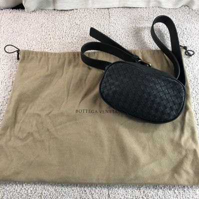 ボッテガ ヴェネタ イントレチャート ウエストポーチ ウエストバッグ