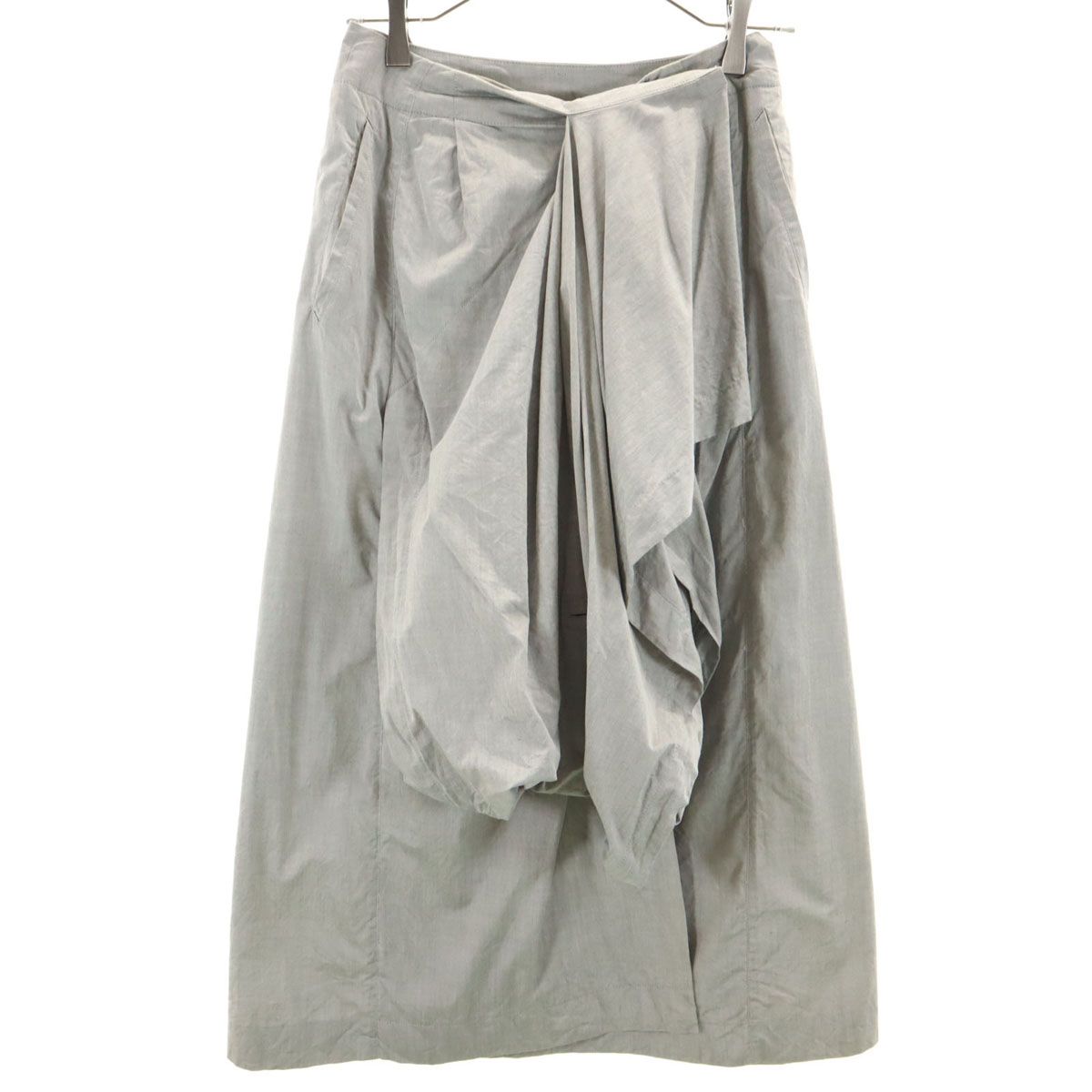 ISSEY MIYAKE イッセイミヤケ 80s ロング丈 変形 ラップスカート
