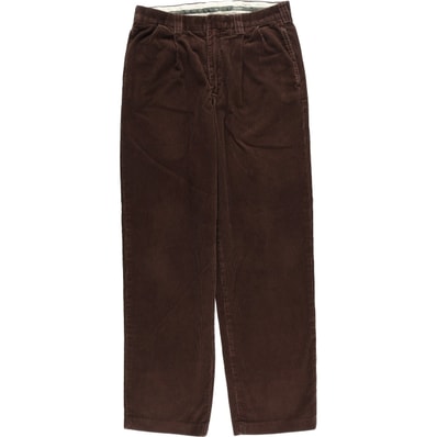 古着 90~00年代 エルエルビーン L.L.Bean ツータック コーデュロイパンツ メンズw34相当/eaa627314