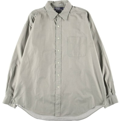 古着 ラルフローレン Ralph Lauren POLO by Ralph Lauren LOWELL SPORT 長袖 コットンシャツ メンズXL相当/eaa495483