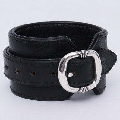 Chrome Hearts RR TINY BUCKLE "Black/Silver"