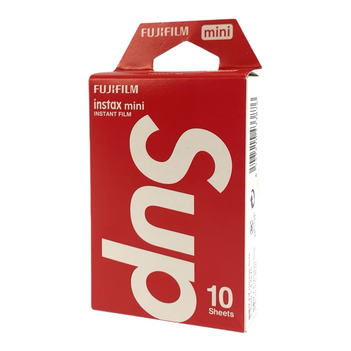 新品未使用 Supreme シュプリーム Fujifilm instax mini INSTANT FILM 10シート レッド プラスチック チェキフィルム インスタックスミニフィルム 604488 【中古】