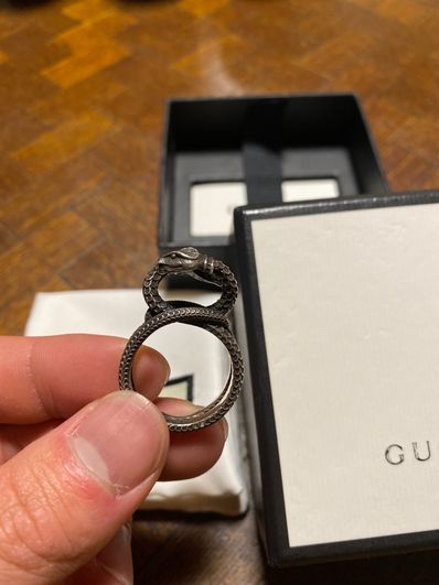 グッチ(GUCCI)グッチガーデンスネークリング